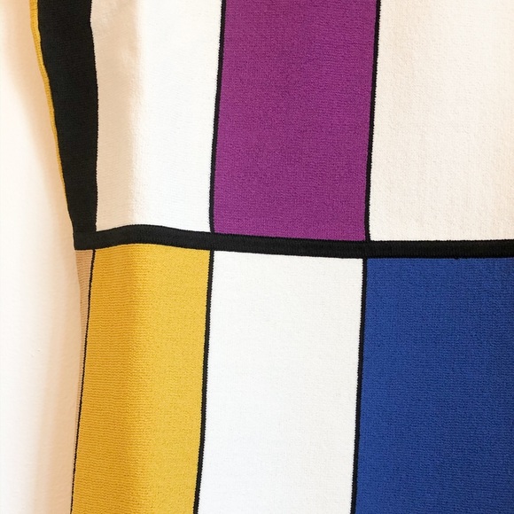 • NWT! • Rachel Rachel Roy colorblock square neck top S - Picture 3 of 5